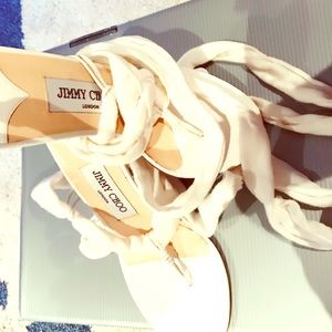 Jimmy Choo new tie up shoe/ sandal